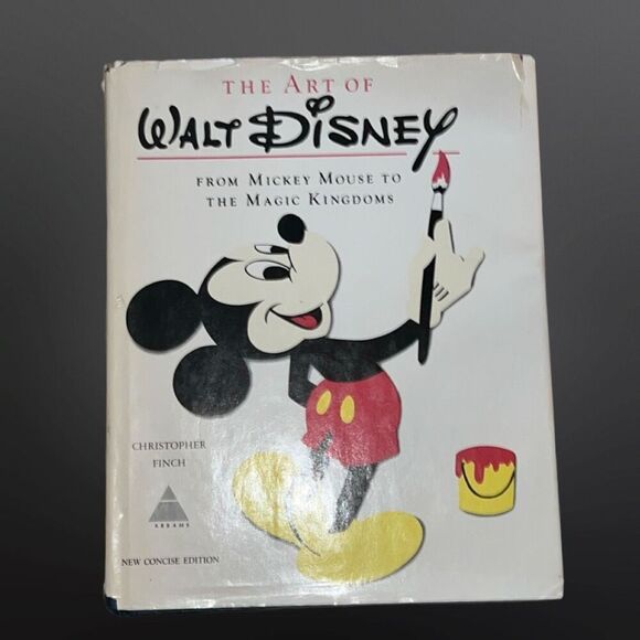vintage 1975 The Art of Walt Disney Hard Cover Book by Christopher Finch - Picture 1 of 7